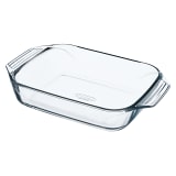 Pyrex Irresistible Optimum Glass Rectangular Roaster Dish - 3.8L 