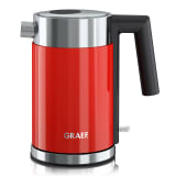 Graef Compact Mini Cordless Kettle, 1L - Red