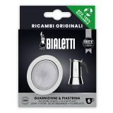 Bialetti Venus Espresso Replacement Filter Plate & Gasket Pack - 6 Cup 