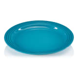 Le Creuset Vancouver Collection Dinner Plate, 27cm - Caribbean Blue