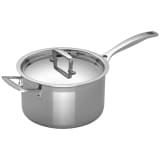 Le Creuset 3 Ply Stainless Steel Saucepan with Lid - 3.8L 