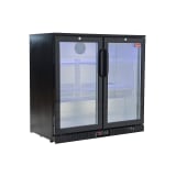 SnoMaster SD220 Under Counter Beverage Cooler, 220 Litre - Black