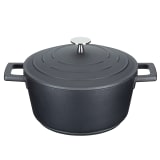 MasterClass Cast Aluminium 2.5L Casserole Pot, 20cm - Charcoal