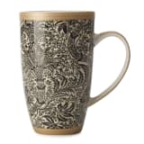 Maxwell & Williams William Morris Coupe Mug - Black Seaweed