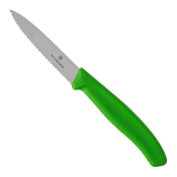 Victorinox Swiss Classic Serrated Paring Knife, 8cm - Green