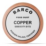 Barco Sparkly Pearlescent Food Dusting Powder, 10ml - Copper