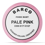 Barco Sparkly Pearlescent Food Dusting Powder, 10ml - Pale pink