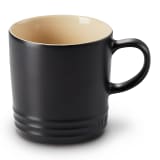 Le Creuset Stoneware Mug, 350ml - Matt Black 