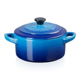 Le Creuset Mini Stoneware Cocotte, 10cm - Azure