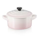 Le Creuset Mini Stoneware Cocotte, 10cm - Shell Pink