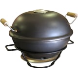 Earthfire Pizza Oven - Black with beech wood handles