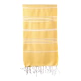 The Cotton Company Elim Turkish Towel - Yellow