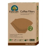 If You Care Unbleached Coffee Filters, Pack of 100 - No 2 