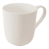 Humble & Mash Matte Stoneware Mug, 330ml - Matte White Speckle