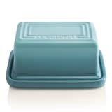 Le Creuset Large Stoneware Butter Dish - Sage