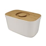 Joseph Joseph Bread Bin with Cutting Board Lid - White