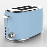 Swan 2-Slice Retro Toaster, 980W - Retro Blue