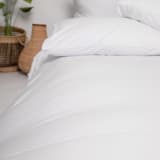 The T Shirt Bed Company Scandinavian White Duvet Cover Set - Queen 