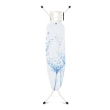 Brabantia Ironing Board With Steam Iron Rest, 110cm x 30cm - Cotton Flower