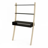 Native Decor Tall Leaning Desk - Black