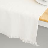 Barrydale Hand Weavers Country Striped Table Runner, 2.2m - Natural