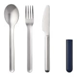 Mepal Bloom Cutlery Set, 3-Piece - Ocean Blue