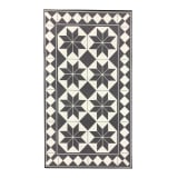 Fotakis Rugs & Floors Modas Charcoal & White Tile Vinyl Rug - 140cm x 200cm 