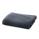 Terry Lustre Waffle Weave Hand Towel, 525gsm - Charcoal