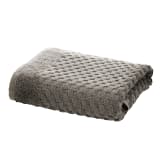 Terry Lustre Waffle Weave Hand Towel, 525gsm - Cement