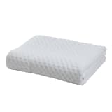 Waffle Weave Bath Towel, 525gsm - White