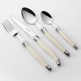 Laguiole by Andre Verdier Classic Country Cutlery Set, 16-Piece - Ivory