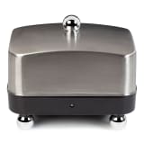 Alfille Temperature Controlled Butter Dish - Black with Stainless Steel Lid