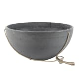 Tersteege Ceramix Nova Terrazzo Hanging Pot, 25cm - Concrete Grey