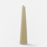 Okra Candle Off White Gear-Shaped Candle - Large 