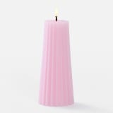 Okra Candle Light Taupe Gear-Shaped Candle - Small 