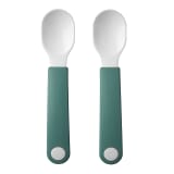 Mepal Mio Trainer Spoon, Set of 2 - Deep Turquoise