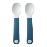 Mepal Mio Trainer Spoon, Set of 2 - Deep Blue