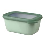 Mepal Cirqula Deep Rectangular Multi Bowl, 750ml - Nordic Sage