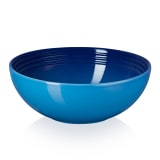 Le Creuset Stoneware Serving Bowl, 24cm - Azure