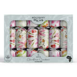 Holly & Ivy Petite Water Colour Florals Festive Crackers, Pack of 6 - 