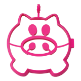 Tovolo Silicone Breakfast Shaper - Pig 