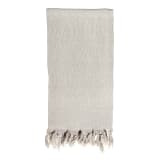 The Cotton Company Stonewashed Turkish Towel - Pebble