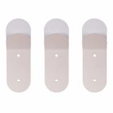 Popstrukt Bubblegum Stack Wall Hooks, Set of 3 - White