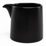 JAN Flat Stackable Creamer - Black