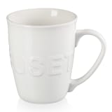 Le Creuset Stoneware Extra Large Logo Mug, 580ml - White