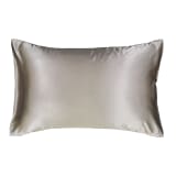 Dear Deer Satin Pillow Slip, 45cm x 70cm - Stone