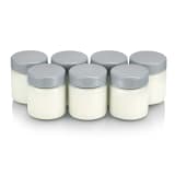 Severin Spare Glasses for Yoghurt Maker, Set of 7 - Grey