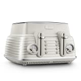 DeLonghi Scultura Selections 4-Slice Toaster, 1800W - Limestone White