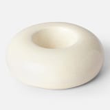 Mervyn Gers Glazed Stoneware Egg Holder - Alabaster