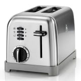 Cuisinart 2-Slice Toaster, 900W - Brushed Stainless Steel